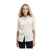 Barbour Vita Casual Skjortor White, Dam