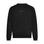 Calvin Klein Stilig Sweatshirt för Män Black, Herr