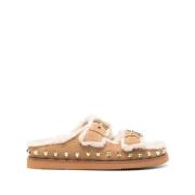 ASH Mocka Spike Stud Sandaler Brown, Dam