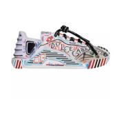 Dolce & Gabbana Multifärgade NS1 Sneakers Skor Multicolor, Dam