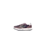 Premiata Bruna Sneakers med Logodetalj Brown, Herr