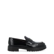 Tory Burch Klassisk Lug Loafer Black, Dam