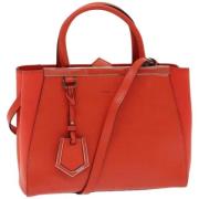 Fendi Vintage Pre-owned Laeder fendi-vskor Orange, Dam