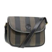 Fendi Vintage Pre-owned Canvas fendi-vskor Brown, Dam