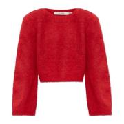 Gestuz Sweater Safigz Red, Dam