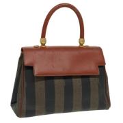 Fendi Vintage Pre-owned Canvas fendi-vskor Brown, Dam