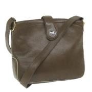 Celine Vintage Pre-owned Laeder axelremsvskor Brown, Dam