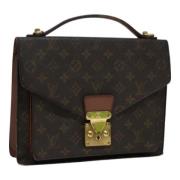 Louis Vuitton Vintage Pre-owned Canvas louis-vuitton-vskor Brown, Dam