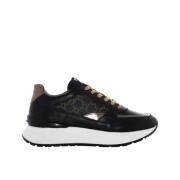 Nerogiardini Svarta sneakers för kvinnor Black, Dam