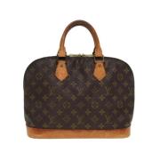 Louis Vuitton Vintage Pre-owned Canvas handvskor Brown, Dam