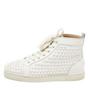 Christian Louboutin Pre-owned Pre-owned Laeder sneakers White, Herr