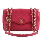 Chanel Vintage Pre-owned Laeder chanel-vskor Pink, Dam