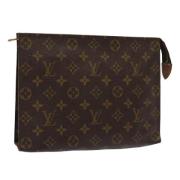 Louis Vuitton Vintage Pre-owned Canvas necessrer Brown, Dam