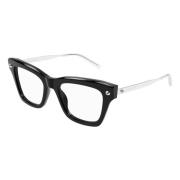 Alexander McQueen Stiliga Glasögon Am0484O Svart Black, Dam