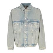 Tommy Hilfiger Oversized Trucker Denim Jacka Herr Blue, Herr