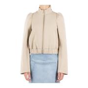 Dries Van Noten Sand Jacka Beige, Dam