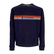 Cotopaxi Retrostil Crewneck Sweatshirt Blue, Herr