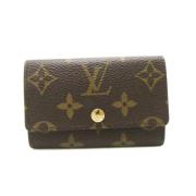 Louis Vuitton Vintage Pre-owned Tyg nyckelhllare Brown, Dam