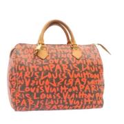 Louis Vuitton Vintage Pre-owned Canvas louis-vuitton-vskor Orange, Dam