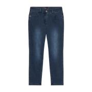 Elena Mirò Denim Power Stretch Jeggings Blue, Dam