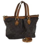 Louis Vuitton Vintage Pre-owned Canvas louis-vuitton-vskor Brown, Dam