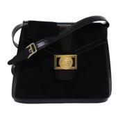 Celine Vintage Pre-owned Mocka axelremsvskor Black, Dam