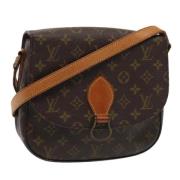 Louis Vuitton Vintage Pre-owned Canvas louis-vuitton-vskor Brown, Dam