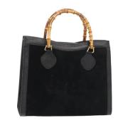 Gucci Vintage Pre-owned Mocka handvskor Black, Dam