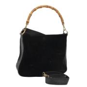 Gucci Vintage Pre-owned Mocka handvskor Black, Dam