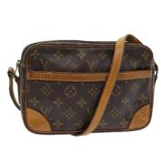 Louis Vuitton Vintage Pre-owned Canvas louis-vuitton-vskor Brown, Dam