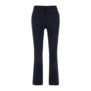 PT Torino Midnight Blue Wool Stretch Pant Blue, Dam