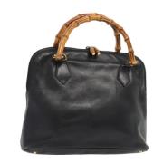 Gucci Vintage Pre-owned Laeder handvskor Black, Dam