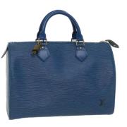 Louis Vuitton Vintage Pre-owned Laeder louis-vuitton-vskor Blue, Dam