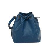 Louis Vuitton Vintage Pre-owned Laeder louis-vuitton-vskor Blue, Dam