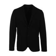 Harris Wharf London Svarta Blazer Jackor Black, Herr