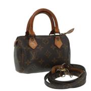 Louis Vuitton Vintage Pre-owned Canvas louis-vuitton-vskor Brown, Dam