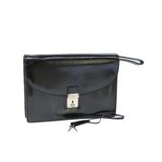 Gucci Vintage Pre-owned Tyg gucci-vskor Black, Dam