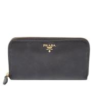 Prada Vintage Pre-owned Laeder plnbcker Black, Dam