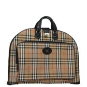 Burberry Vintage Pre-owned Canvas handvskor Brown, Dam