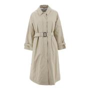 Max Mara Weekend Vändbar trenchcoat med Luxepad-isolering Beige, Dam