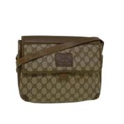 Gucci Vintage Pre-owned Canvas gucci-vskor Beige, Dam