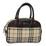 Burberry Vintage Pre-owned Nylon handvskor Brown, Dam