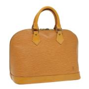 Louis Vuitton Vintage Pre-owned Laeder louis-vuitton-vskor Yellow, Dam