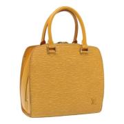 Louis Vuitton Vintage Pre-owned Laeder louis-vuitton-vskor Yellow, Dam