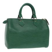 Louis Vuitton Vintage Pre-owned Laeder louis-vuitton-vskor Green, Dam