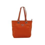 Prada Vintage Pre-owned Nylon prada-vskor Orange, Dam