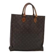 Louis Vuitton Vintage Pre-owned Canvas handvskor Brown, Dam