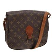 Louis Vuitton Vintage Pre-owned Canvas louis-vuitton-vskor Brown, Dam