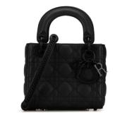 Dior Vintage Pre-owned Laeder handvskor Black, Dam