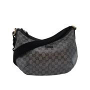 Gucci Vintage Pre-owned Canvas gucci-vskor Black, Dam